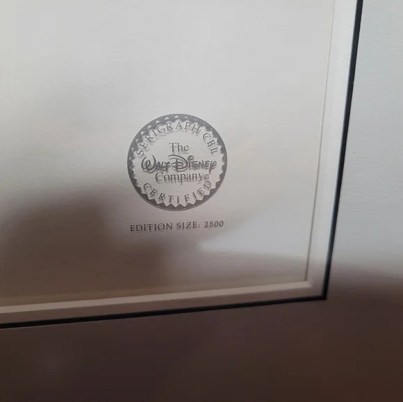 Disney Mickey Mouse Polo Framed Art 19"w X 16"h - Picture 4 of 7